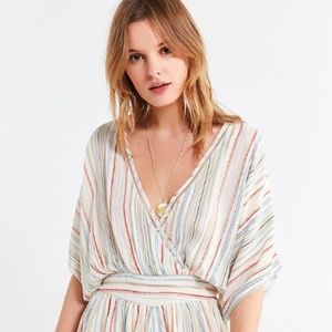 Urban Outfitters Moonstruck Surplice Romper